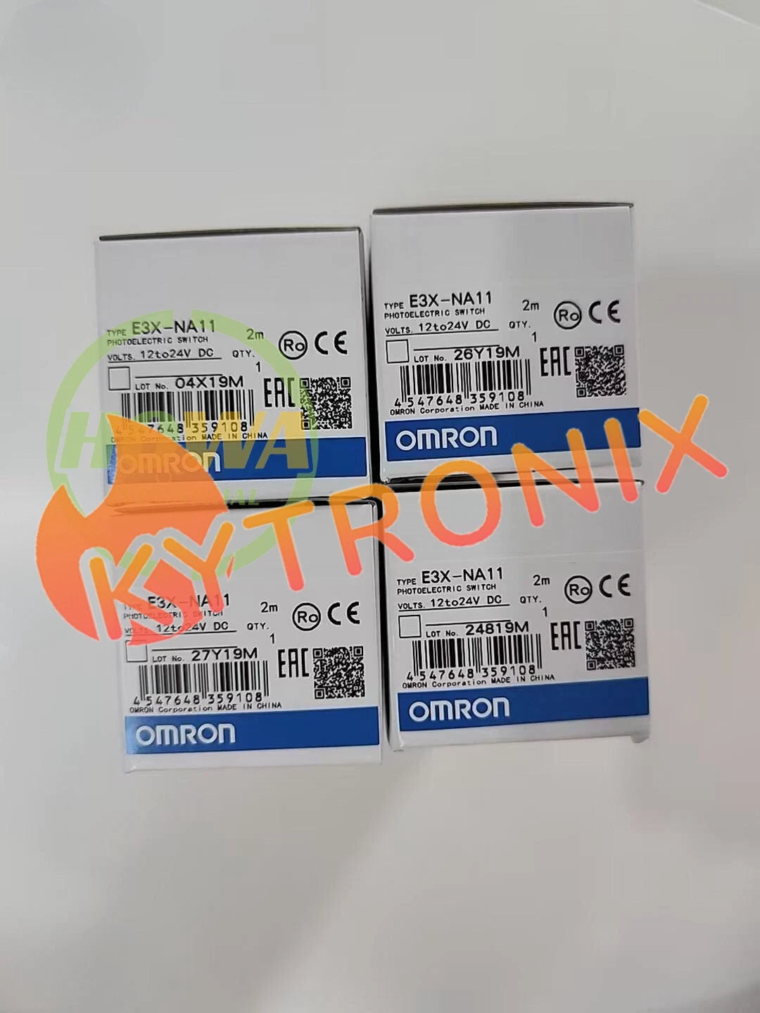 Omron E3X-NA11 2M Photoelectric Sensors 12-24VDC Amplifier Unit, FREE SHIP