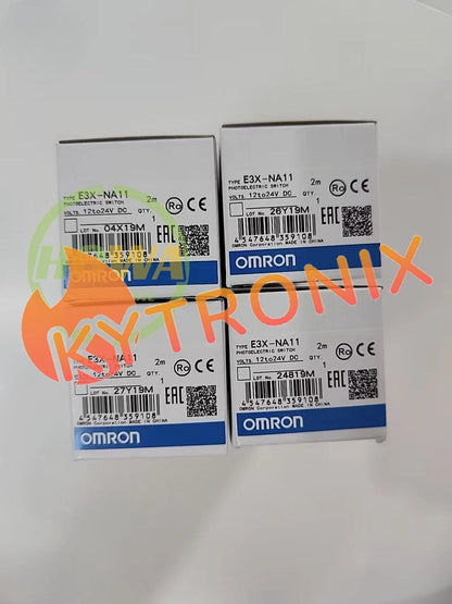 Omron E3X-NA11 2M Photoelectric Sensors 12-24VDC Amplifier Unit, FREE SHIP
