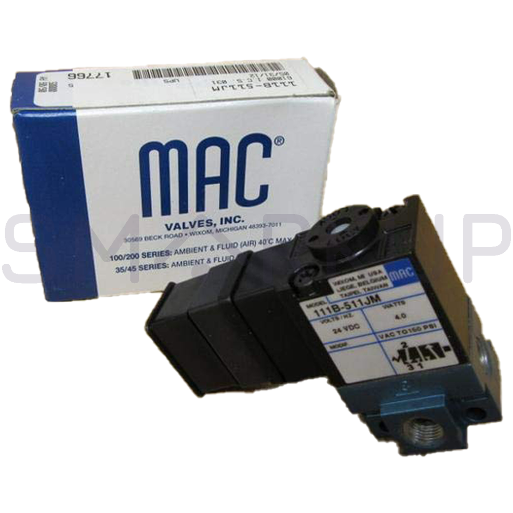 new In Box MAC 111B-511JM Solenoid Valve