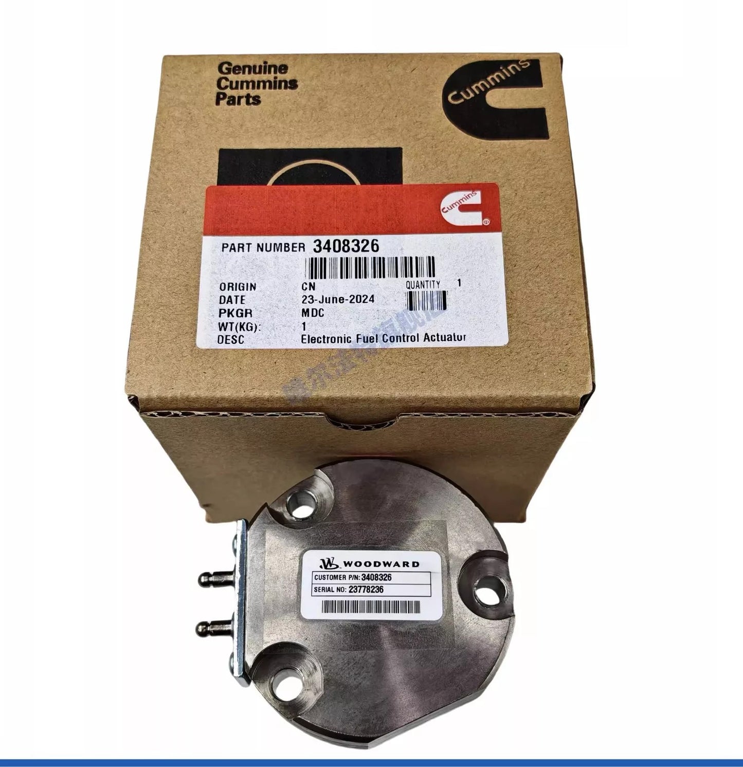 1pcs Cummins 3408326 PT Oil Pump Built-in Actuator