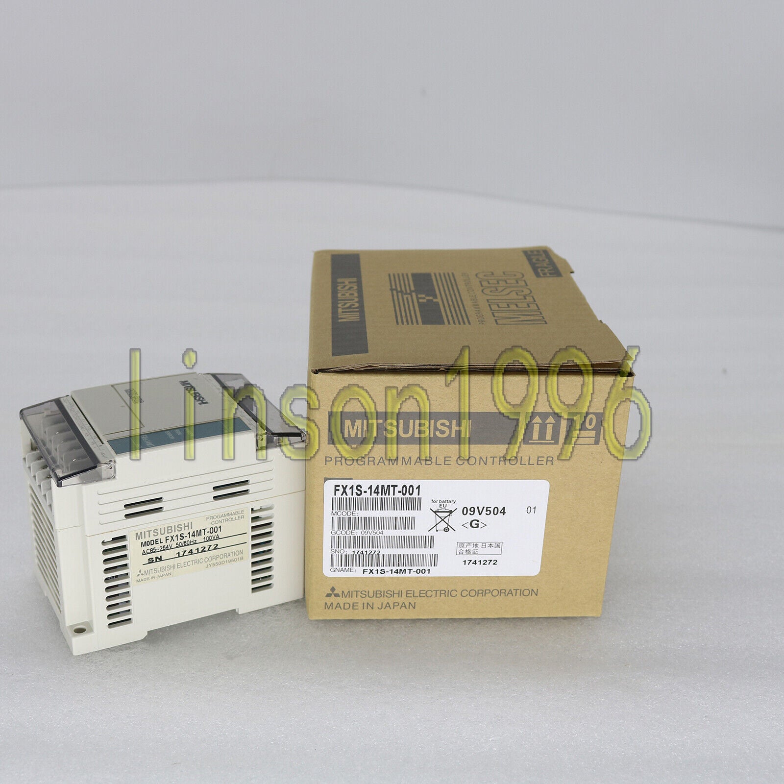 Mitsubishi FX1S-14MT-001 FX1S14MT001 Control Panel - MITSUBISHI