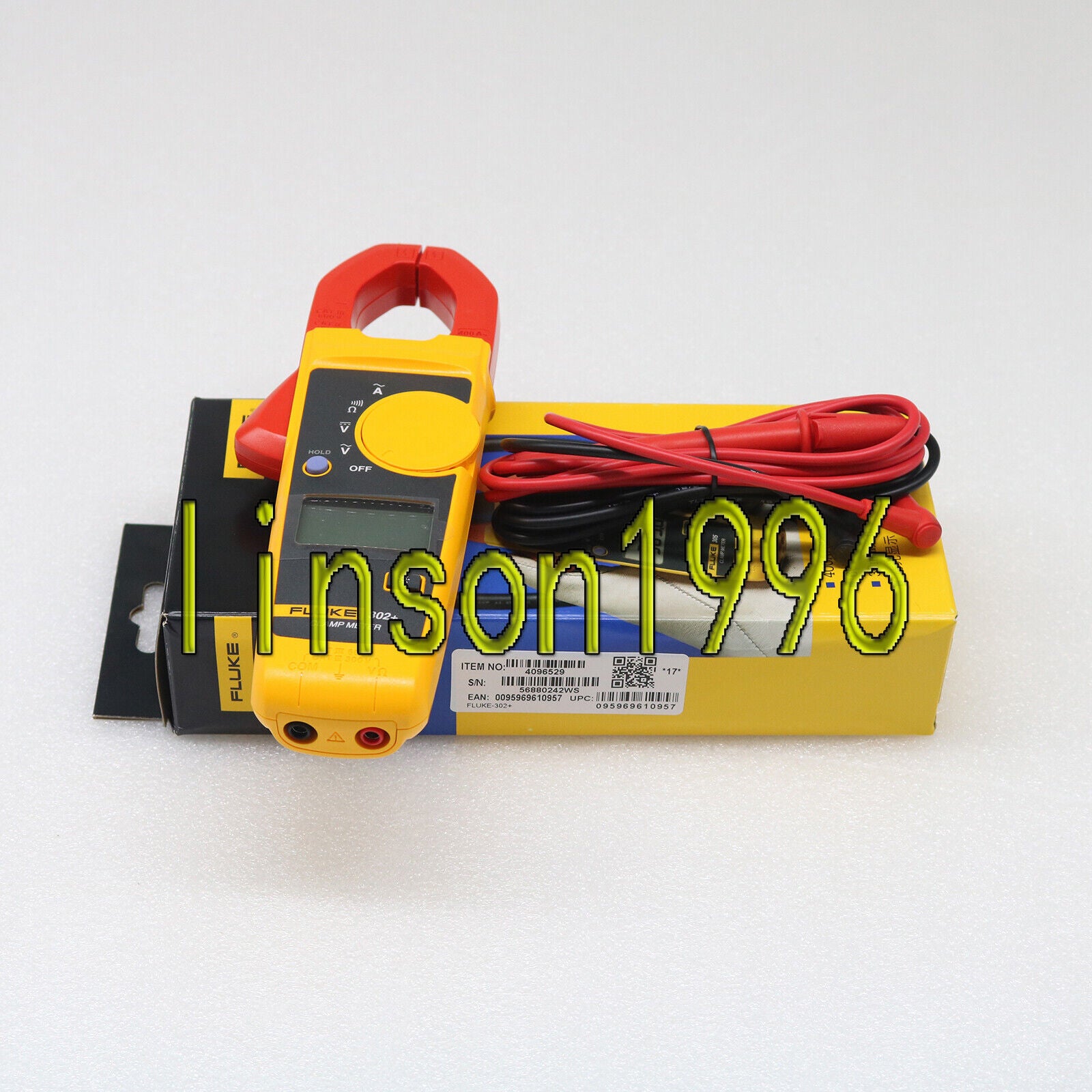 Fluke 302+ Digital Clamp Meter - FLUKE