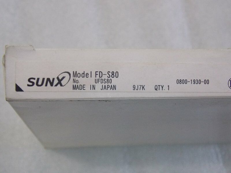 New Panasonic/SUNX Fiber Optic Sensor FD-S80 - PANASONIC/SUNX