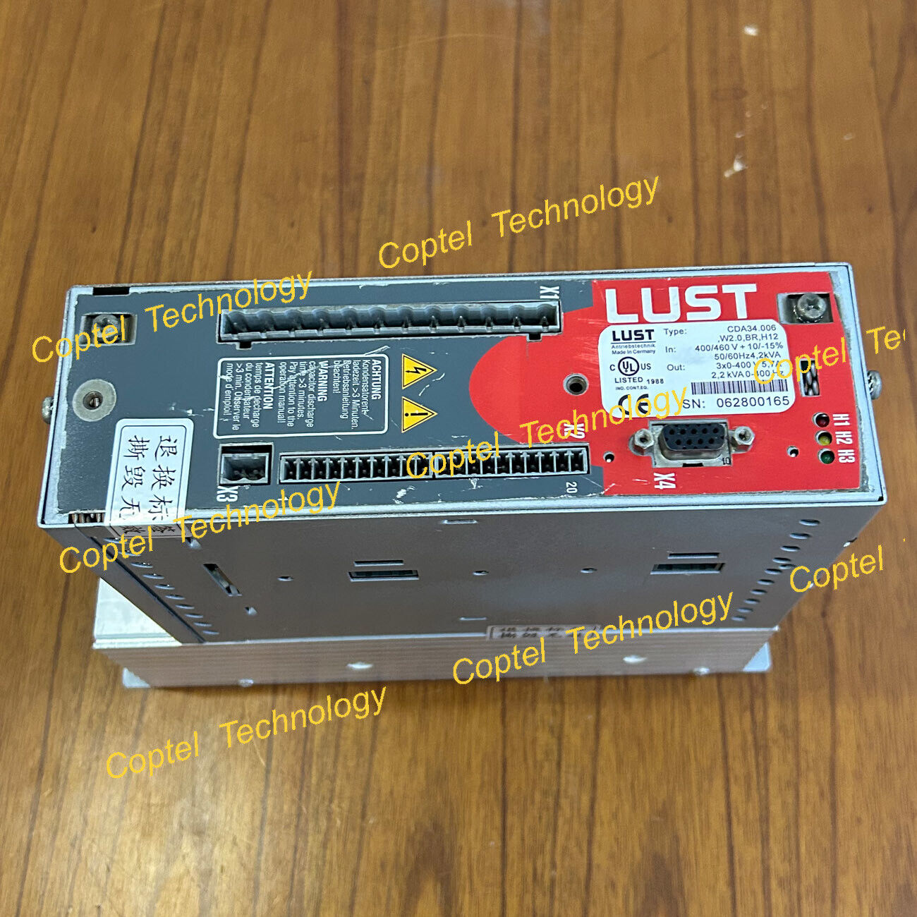 LUST LTi Drives CDA34.006.W2.0.BR.H12 180 Days Used - LUST