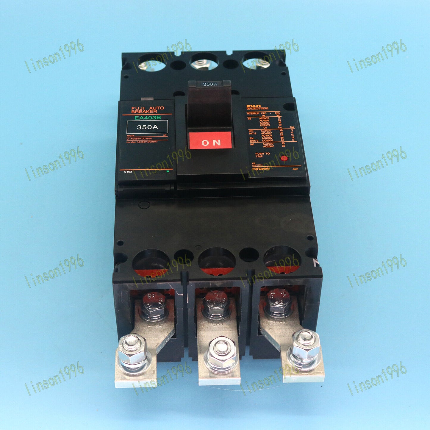 1PC FUJI Moulded Case Circuit Breaker EA403B 3P 350A - FUJI