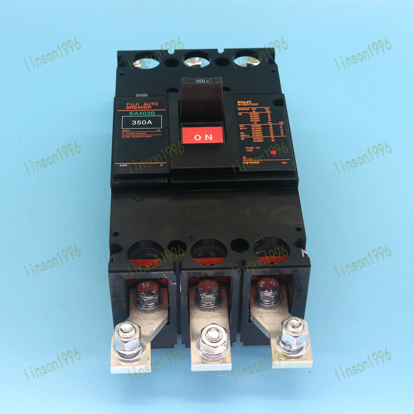1PC FUJI Moulded Case Circuit Breaker EA403B 3P 350A - FUJI
