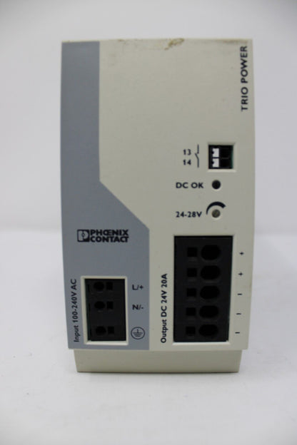 used Phoenix Contact TRIO-PS-2G/1AC/24DC/20 Power Supply - PHOENIX CONTACT