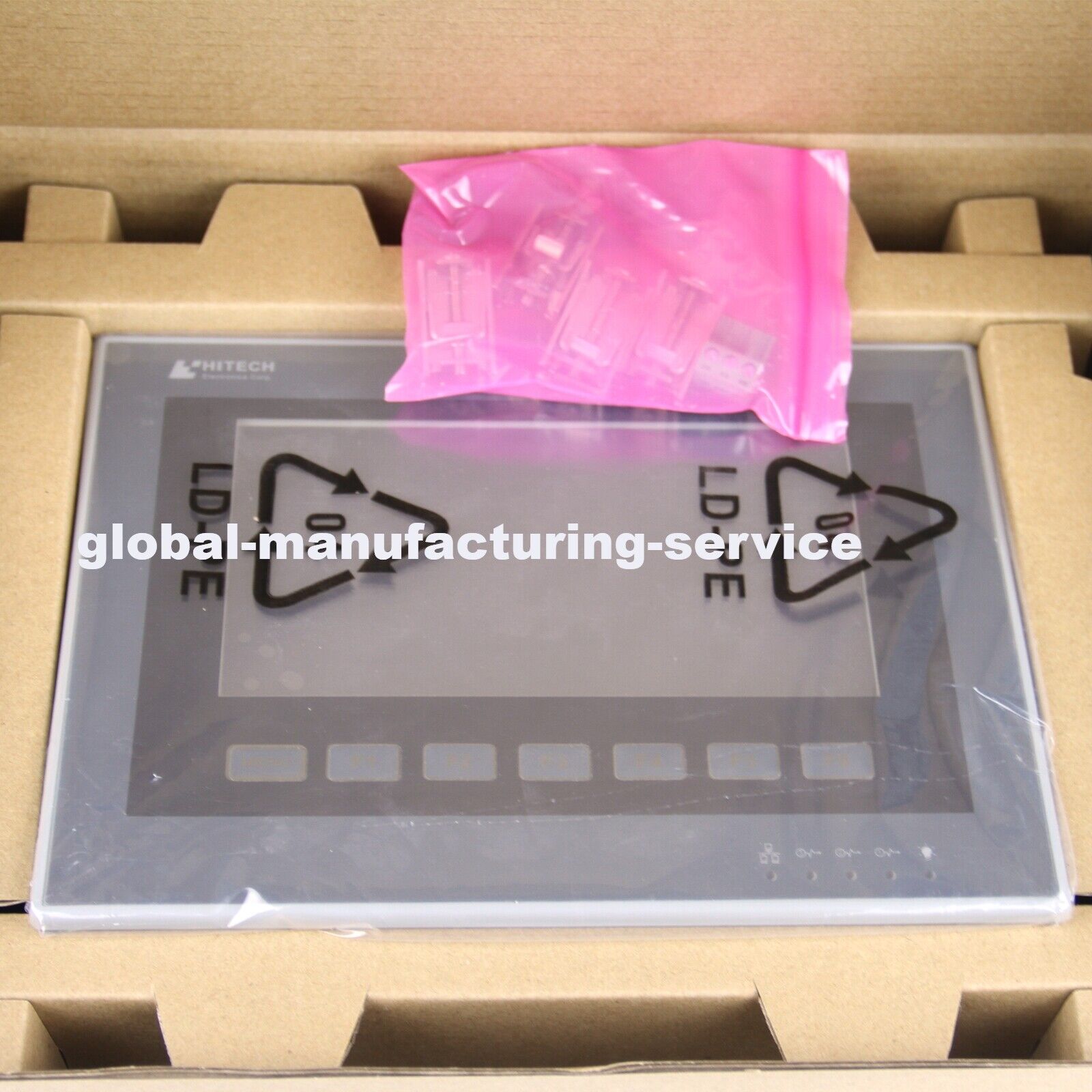 new  HITECH PWS6710T-P Touch Screen CNC 7.5 Inch HMI Touch Panel HITECH