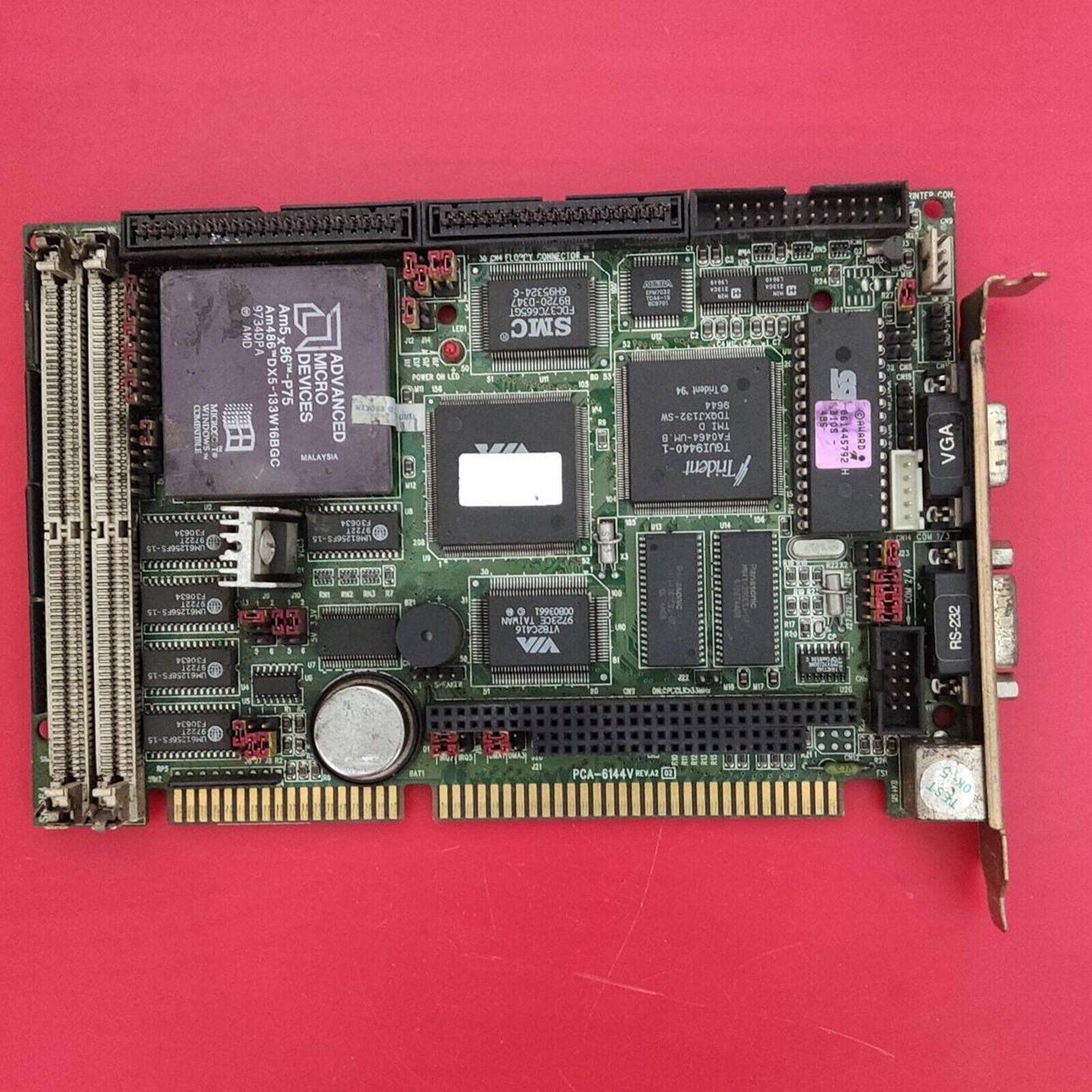 used one  Advantech motherboard PCA-6144V REV.A2 fast Ship