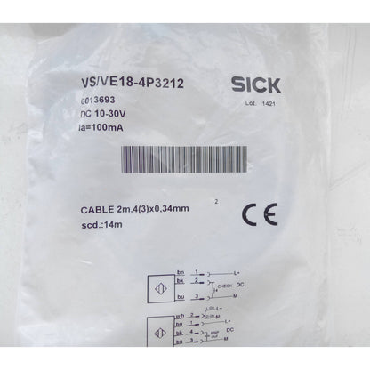 new 1pc for sick vs/ve18-4p3212 photoelectric sensor fast - SICK/VE