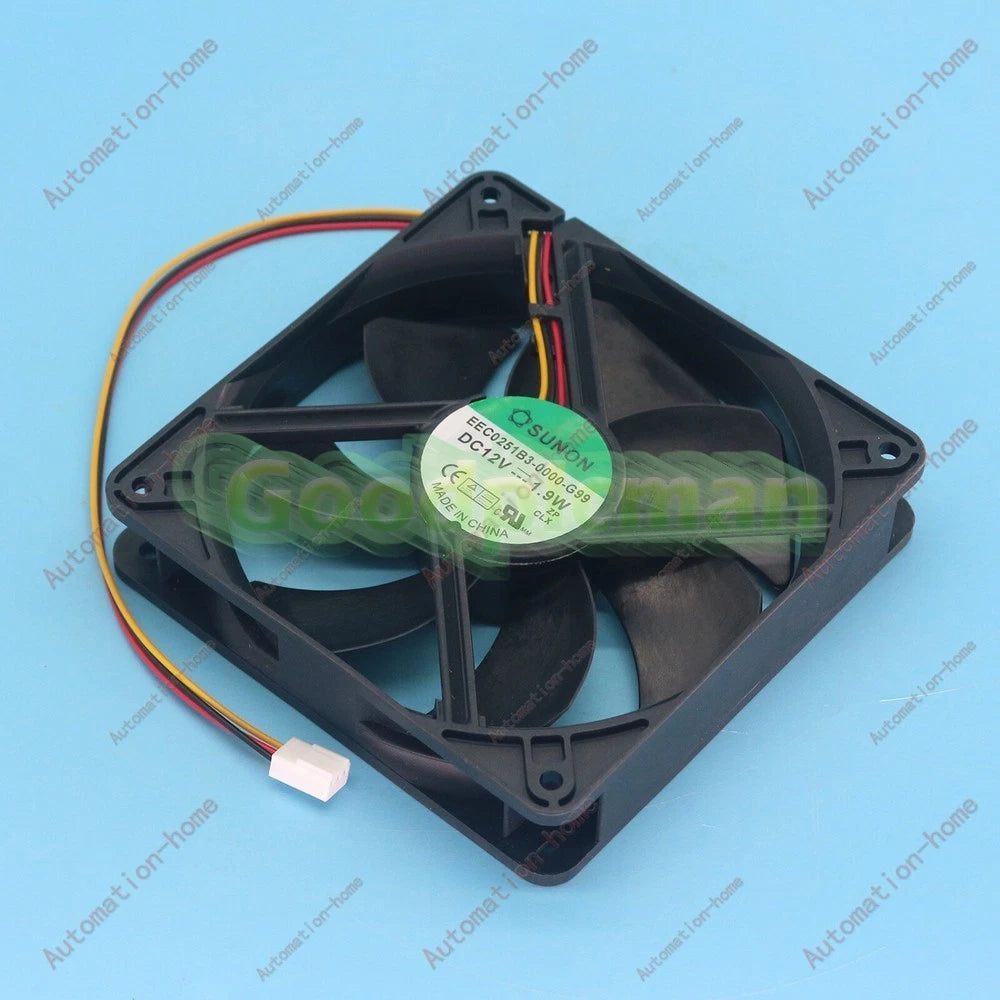 1pcs SUNON EEC0251B3-0000-G99 12V 1.9W 12cm 3-wire cooling fan