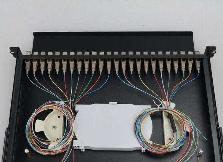 new 24-core SC multimode terminal box fiber-optic drawer 19-inch cabinet - KOEED