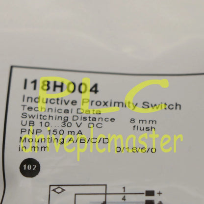 1PCS For Wenglor I18H004 Proximity Switch Sensor I18H004 Fast Shipping #dr
