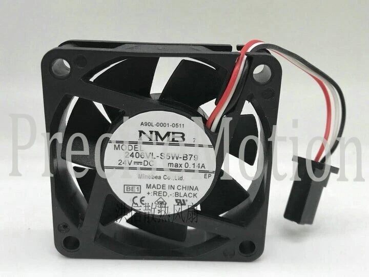 1 PCS NMB Fan 2406VL-S5W-B79 A90L-0001-0511 DC 24V 0.14A FANUC Cooling fan