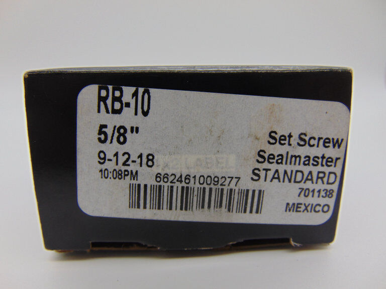 SEALMASTER BEARING RB-10 - SEALMASTER BEARING