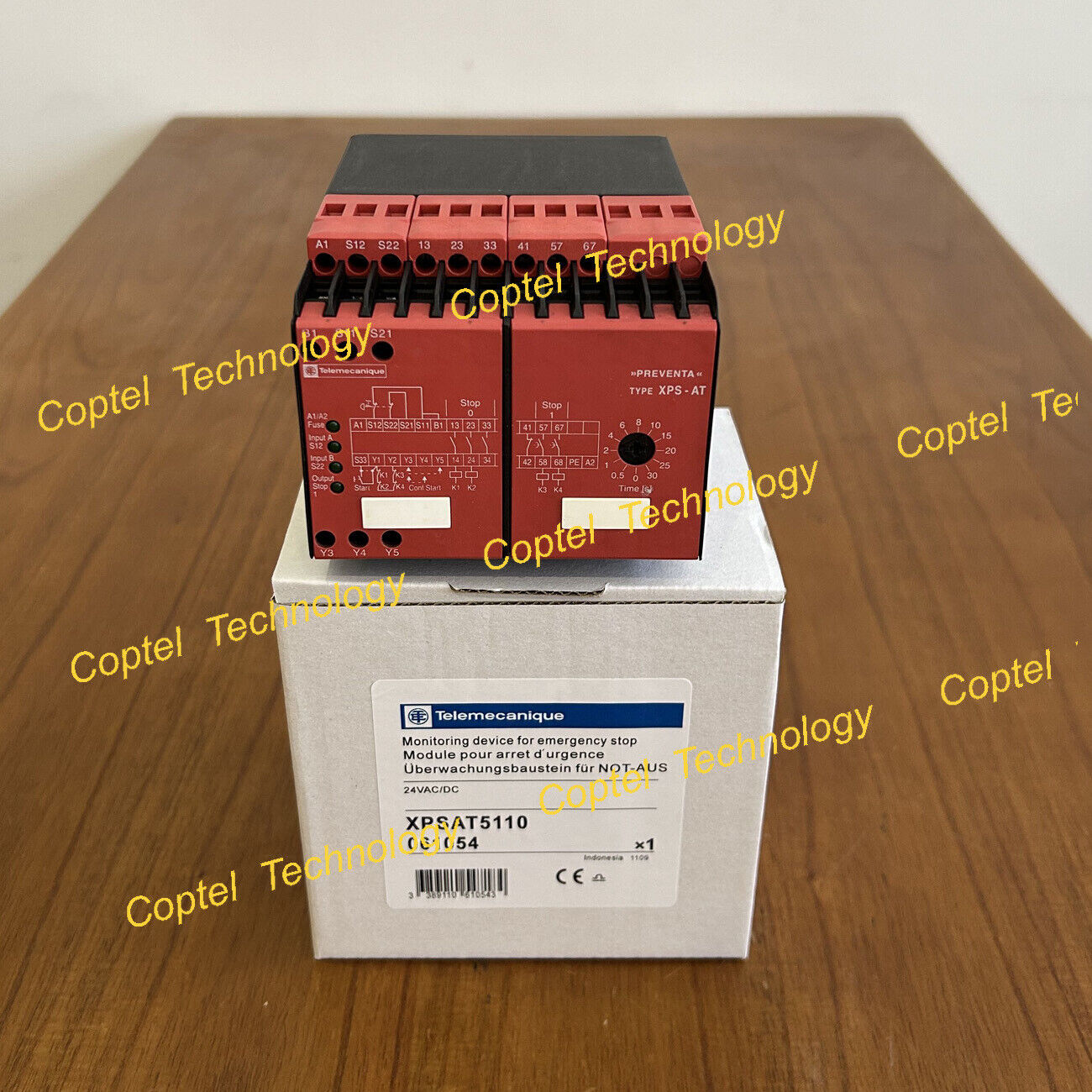 Telemecanique XPSAT5110 Safety Relay 1-Year - TELEMECANIQUE