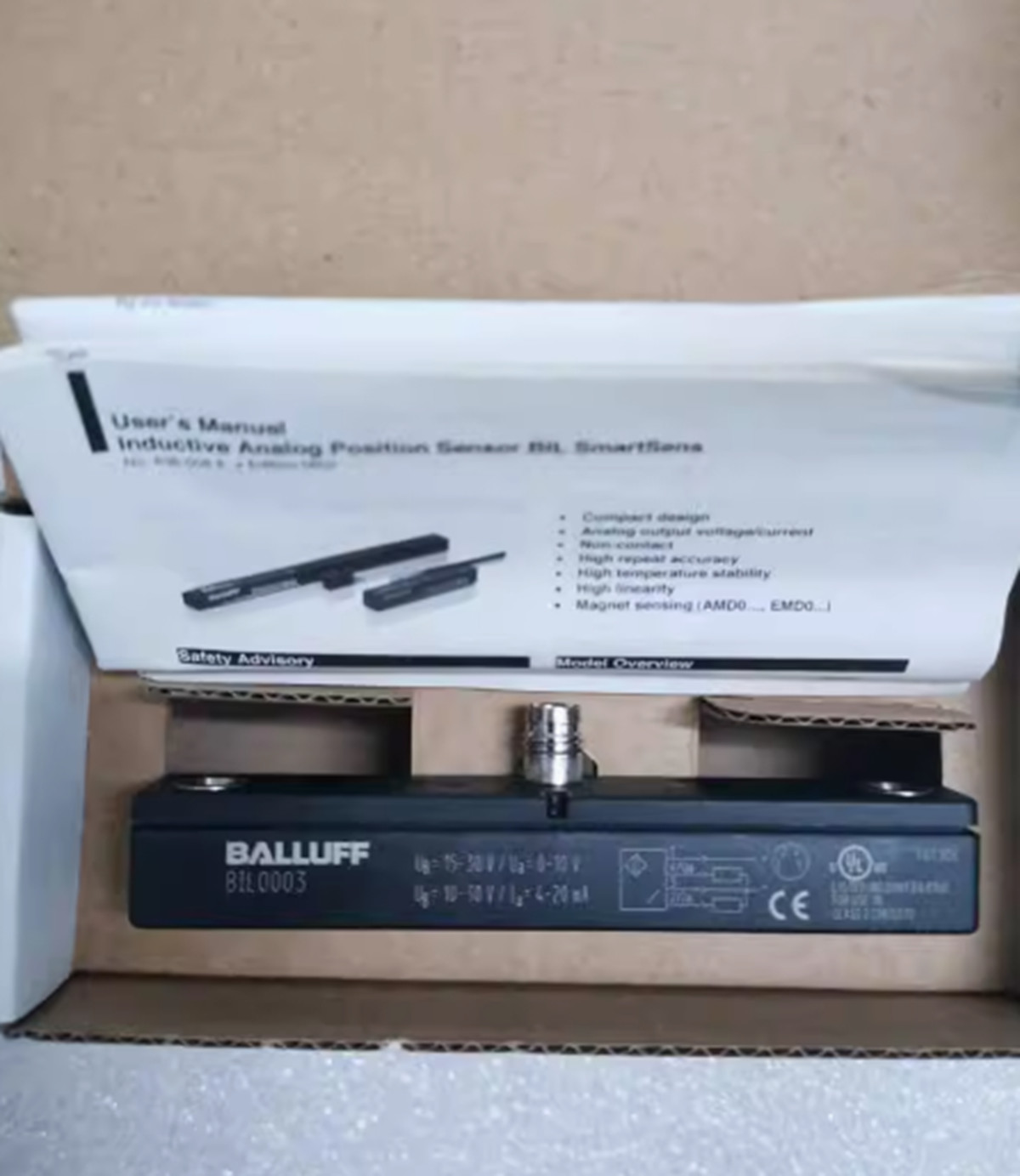 new  BALLUFF BIL0003 BIL ED0-P060A-01-S75 Inductive Linear Sensor BALLUFF