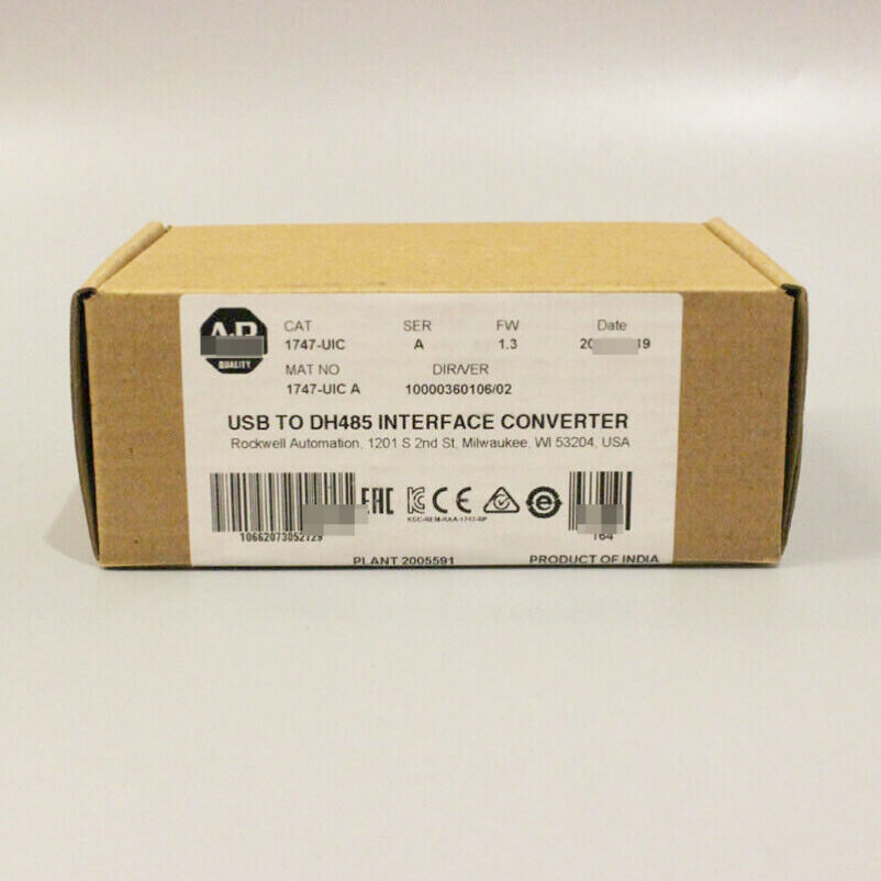 new Allen-Bradley 1747-UIC USB to DH-485 Converter