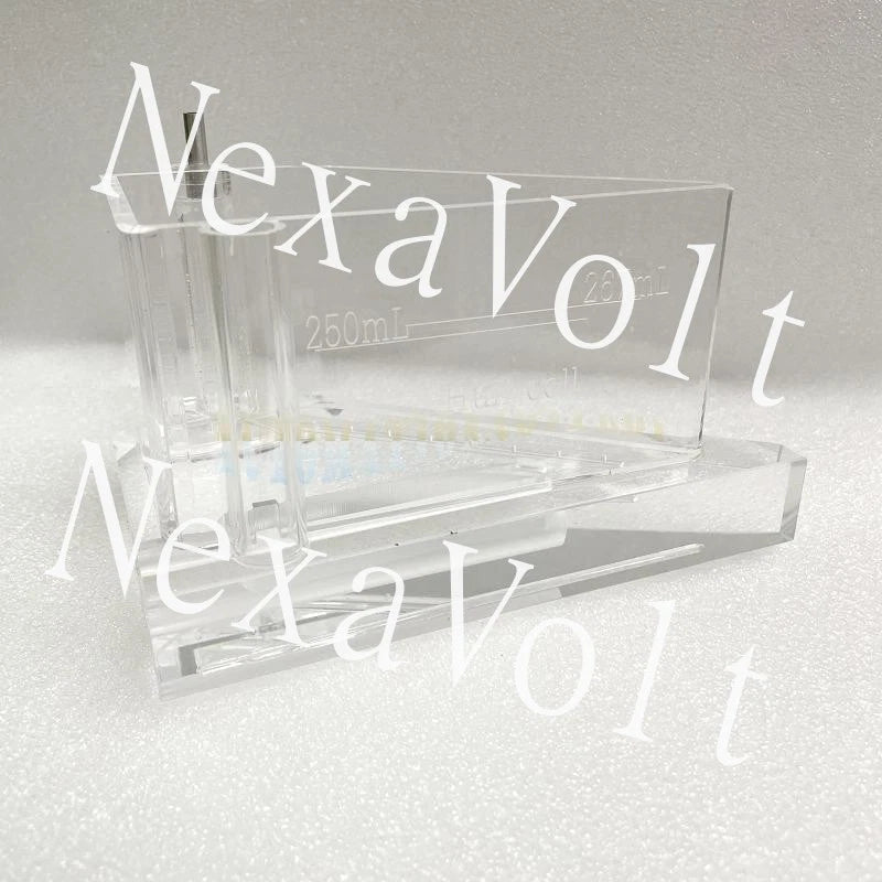 1PC Plating Cell Hull 267ml Testing Equipment ( Air Agitated ) Hall Groove
