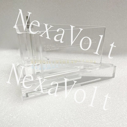 1PC Plating Cell Hull 267ml Testing Equipment ( Air Agitated ) Hall Groove
