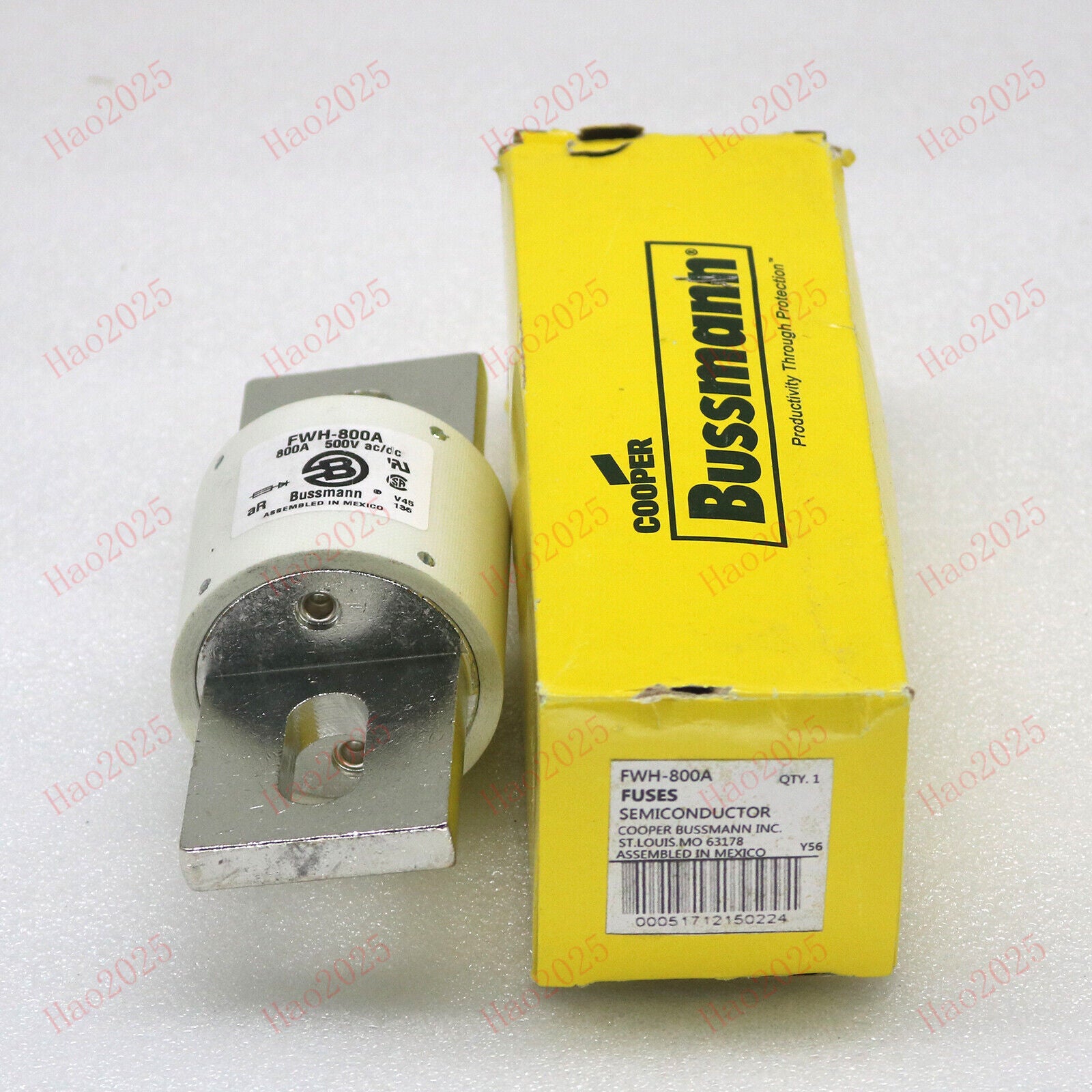 new FWH-800A Bussmann  Fast Acting Fuse 800Amp 500V