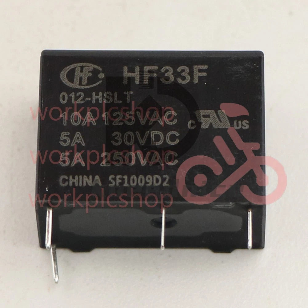 5PCS HONGFA HF33F-012-HSLT 12VDC Power Relay 5A 250VAC 4Pin