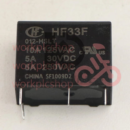 5PCS HONGFA HF33F-012-HSLT 12VDC Power Relay 5A 250VAC 4Pin