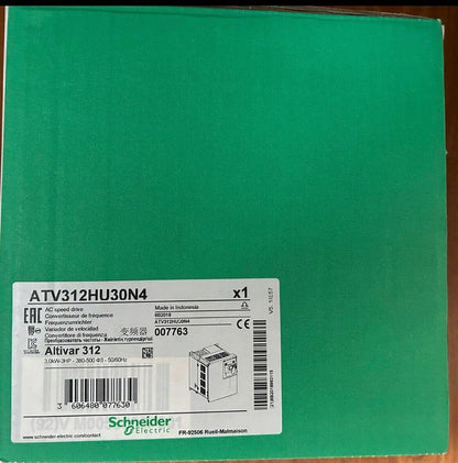 1PC Schneider ATV312HU30N4 Inverter 3KW 380V - SCHNEIDER