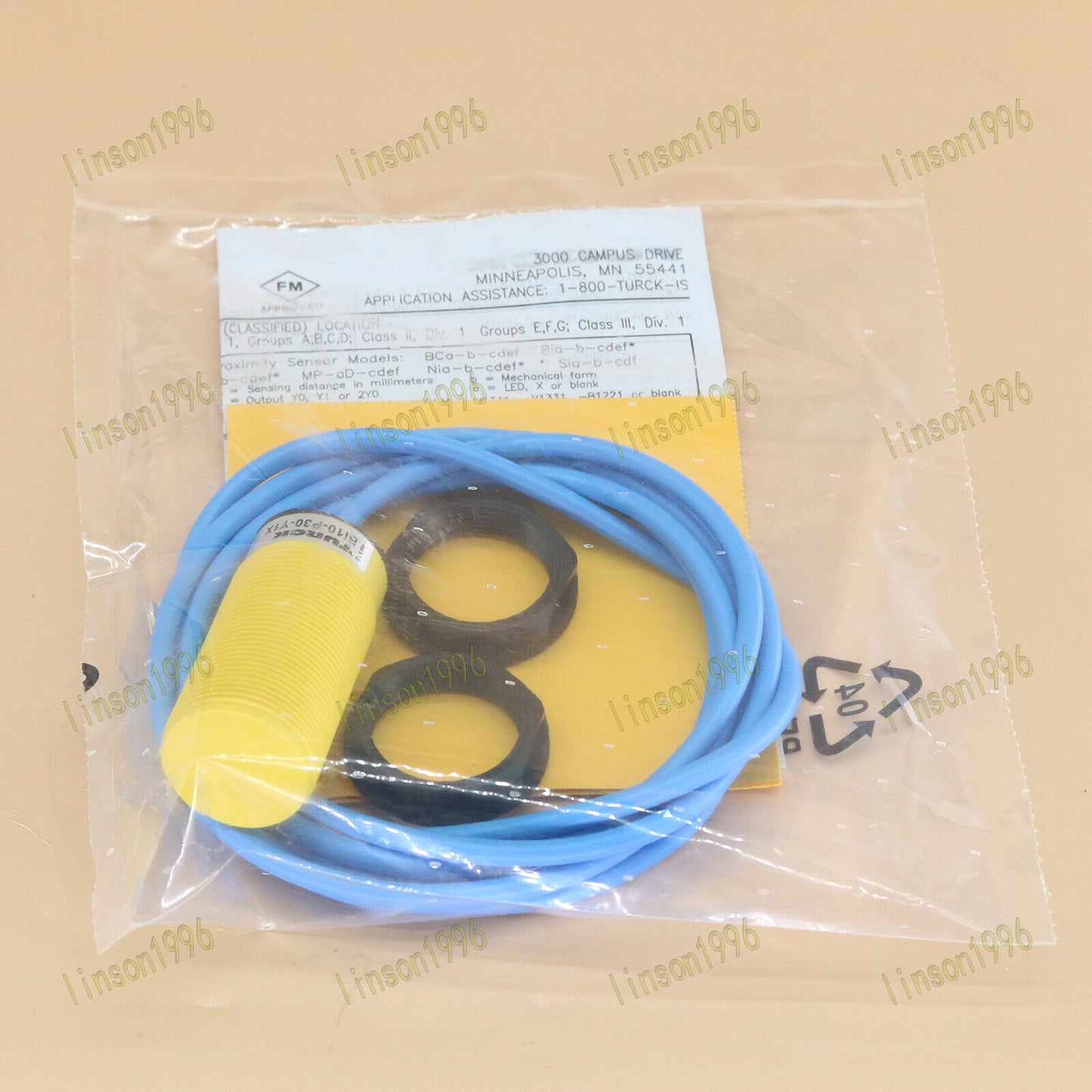 Turck BI10-P30-Y1X Proximity Switch - TURCK