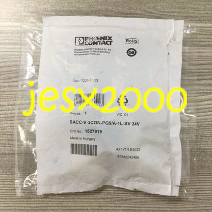 24V Phoenix Plug SACC-V-3CON-PG9/A-1L-SV - PHOENIX