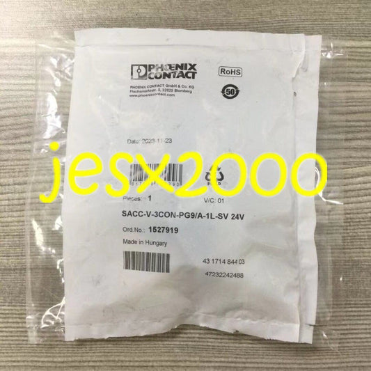24V Phoenix Plug SACC-V-3CON-PG9/A-1L-SV - PHOENIX