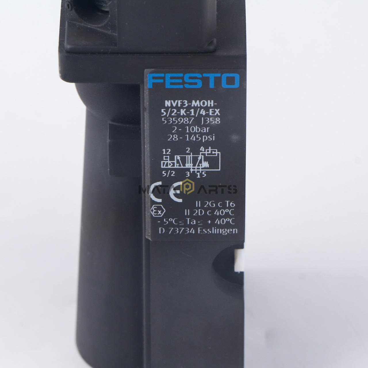 FESTO NVF3-MOH-5/2-K-1/4-EX 535987 Solenoid Valve - FESTO