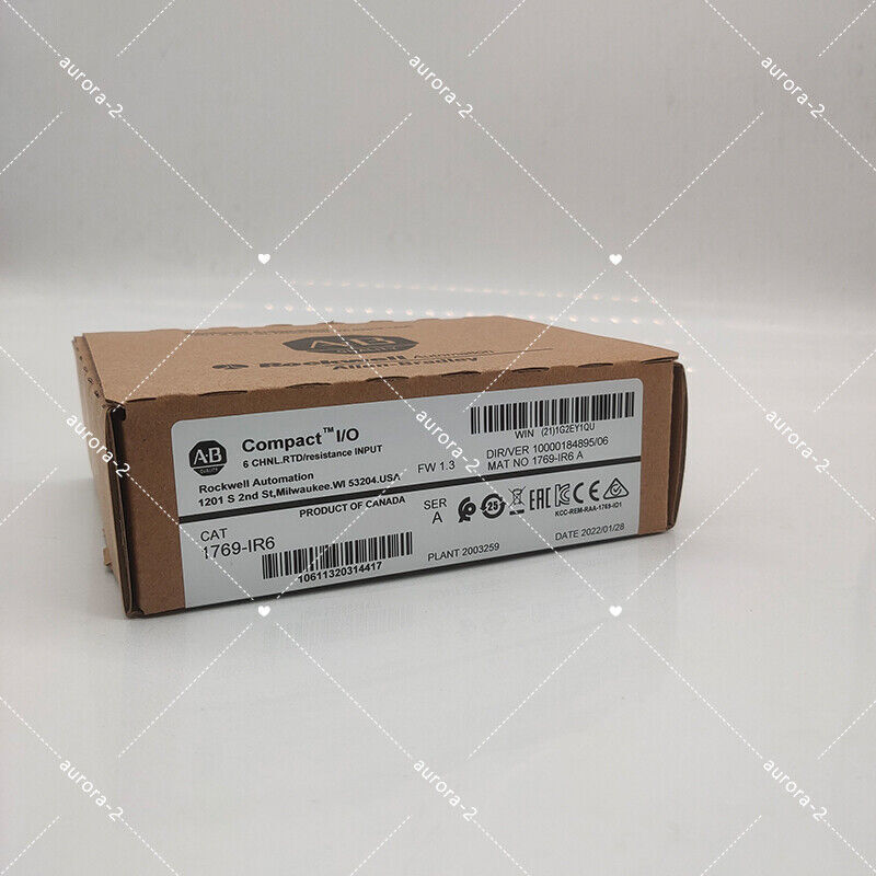 AB 1769IR6 - CompactLogix RTD Input Module - COMPACTLOGIX