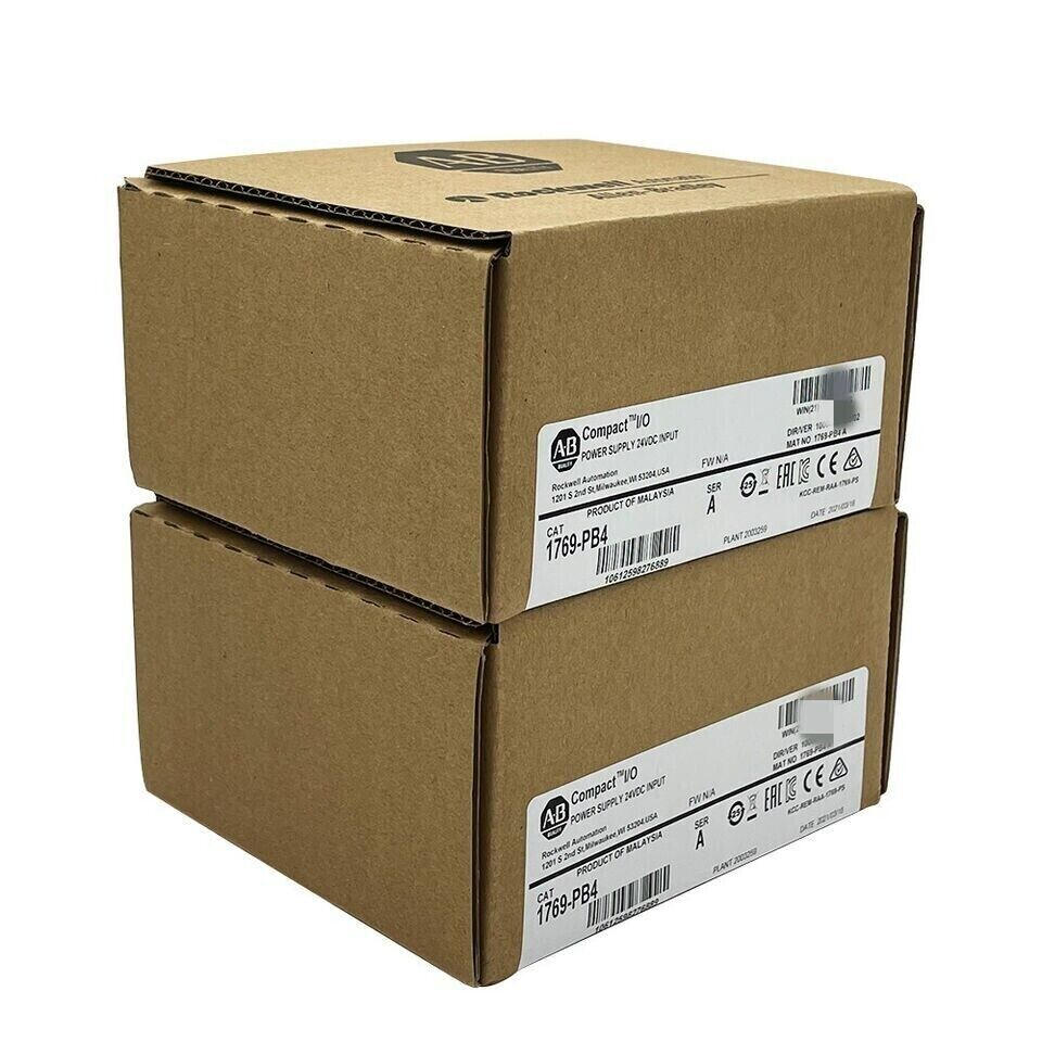 New Factory Sealed Allen-Bradley 1769-PB4 SER A Compact Logix Power Supply - ALLEN-BRADLEY
