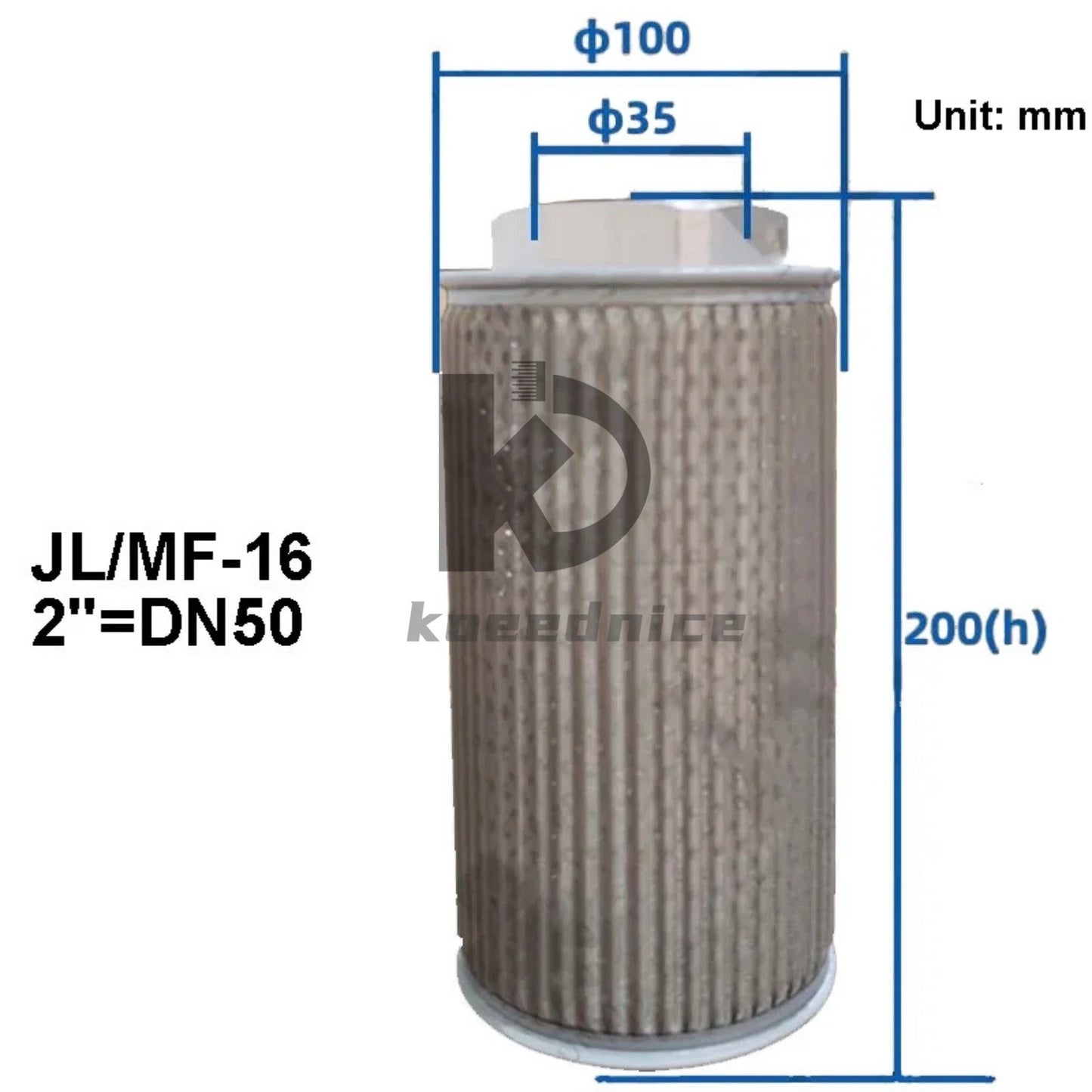 1X Suction Filter Oil Filter Hydraulic Filter Element JL/MF-02 MF-03 MF-04 MF-06