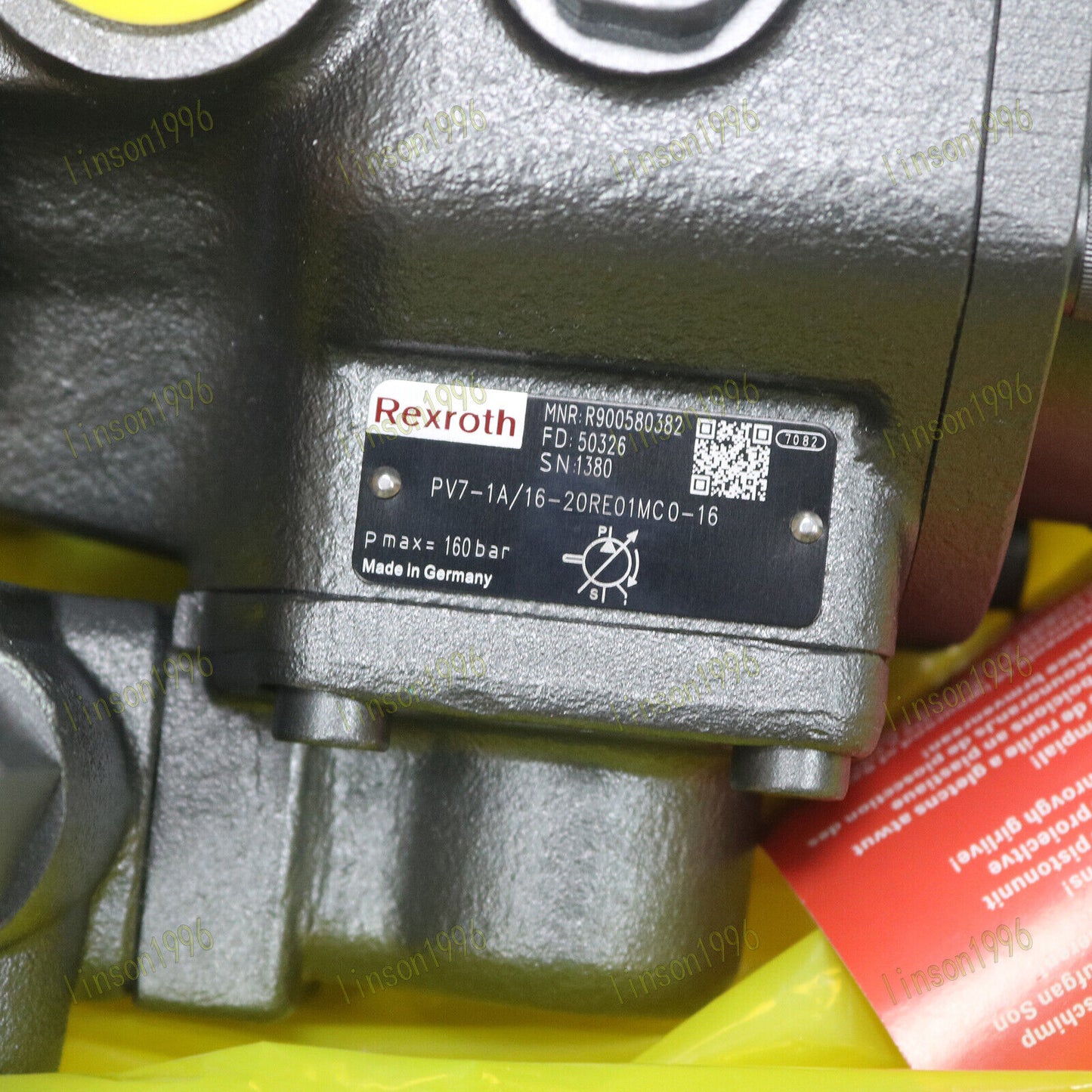 Rexroth PV7-1A/16-20RE01MC0-16 Pump - REXROTH