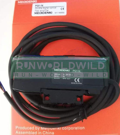 1PCS For MEIJIDENKI PG1-N Dual Digital Display Fiber Amplifier