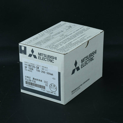 Mitsubishi 1PC In Box leakage protection circuit breaker NV125-CW 3P 125A - MITSUBISHI