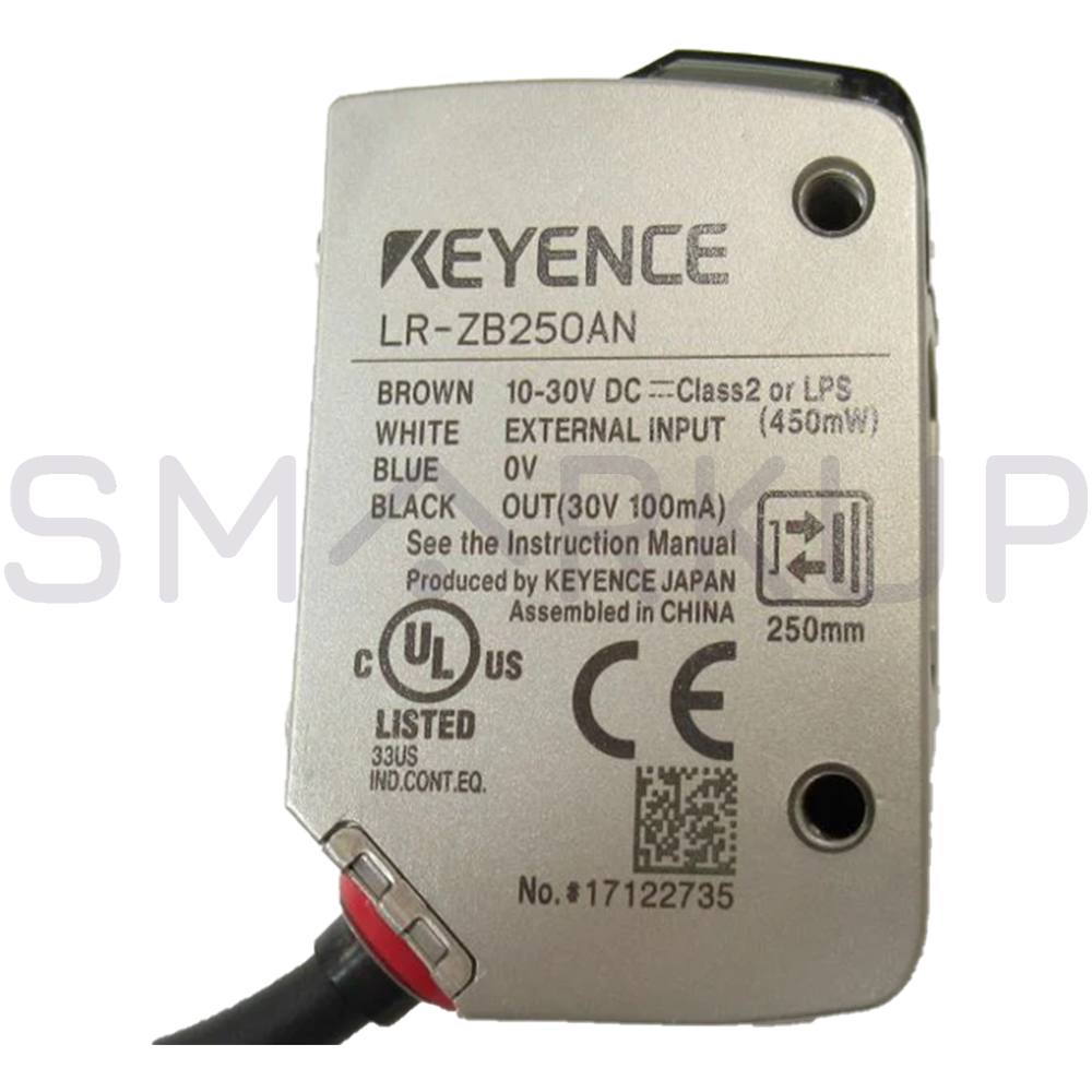 new  In Box KEYENCE LR-ZB250AN CMOS Laser Sensor