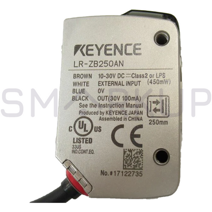 new  In Box KEYENCE LR-ZB250AN CMOS Laser Sensor