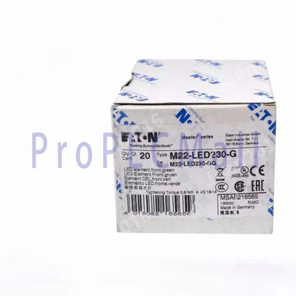 20pcs EATON M22-LED230-G Module with lamp base #F