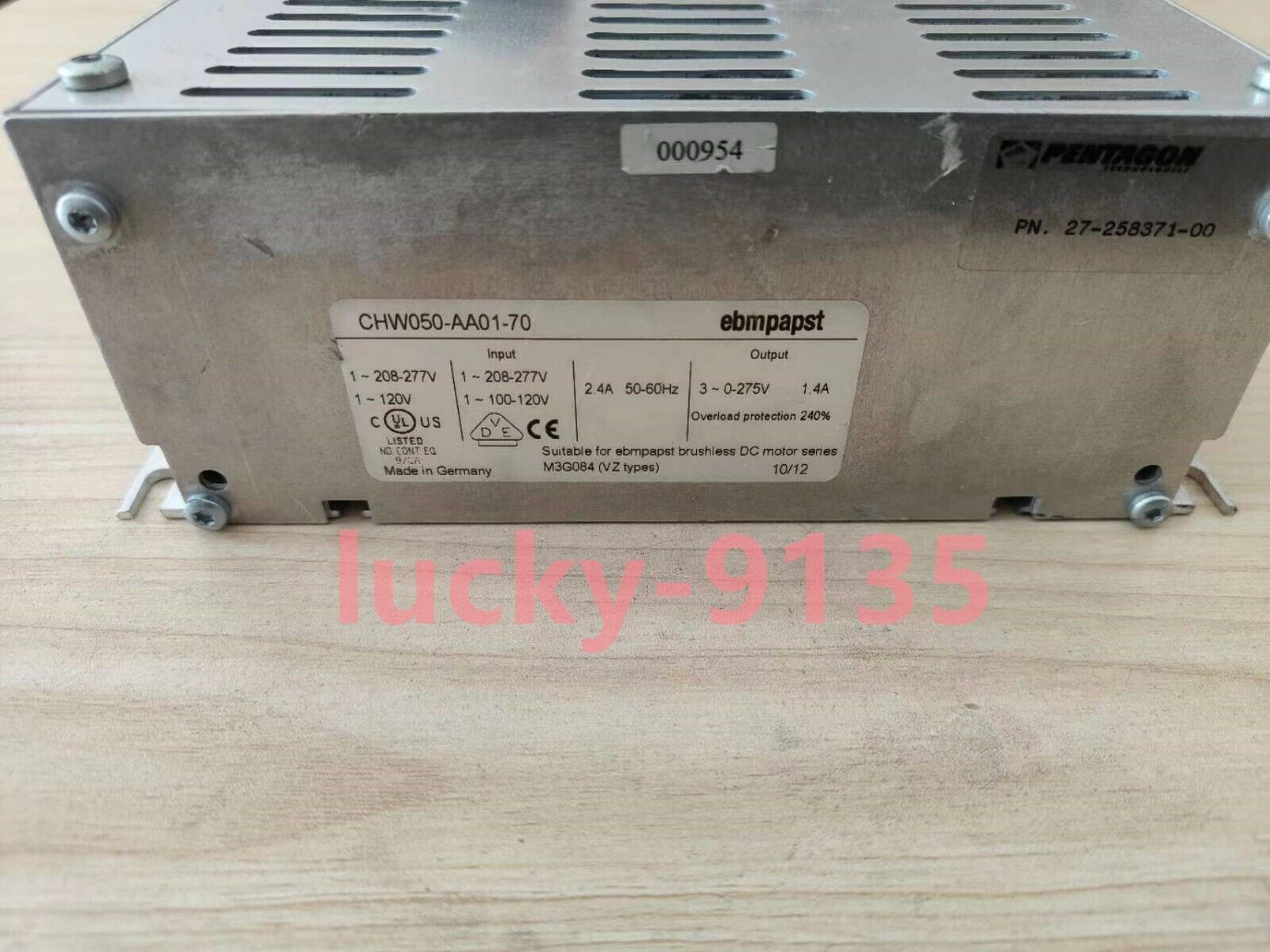Used CHW050-AA01-70 Component - TESTTECH