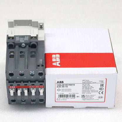 new ABB A30-30-10 AC220V AC Contactor IN BOX 1Pcs. - ABB