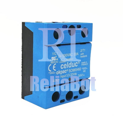 for Celduc Okpac Solid State Relay SO965460 50A/24-600VAC PLC