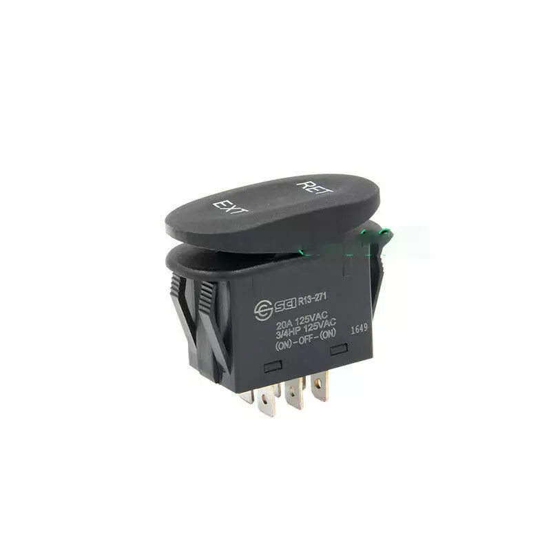 new 1PC SCI R13-271 6Pins 3 positions 20A/125VAC Rocker Switch
