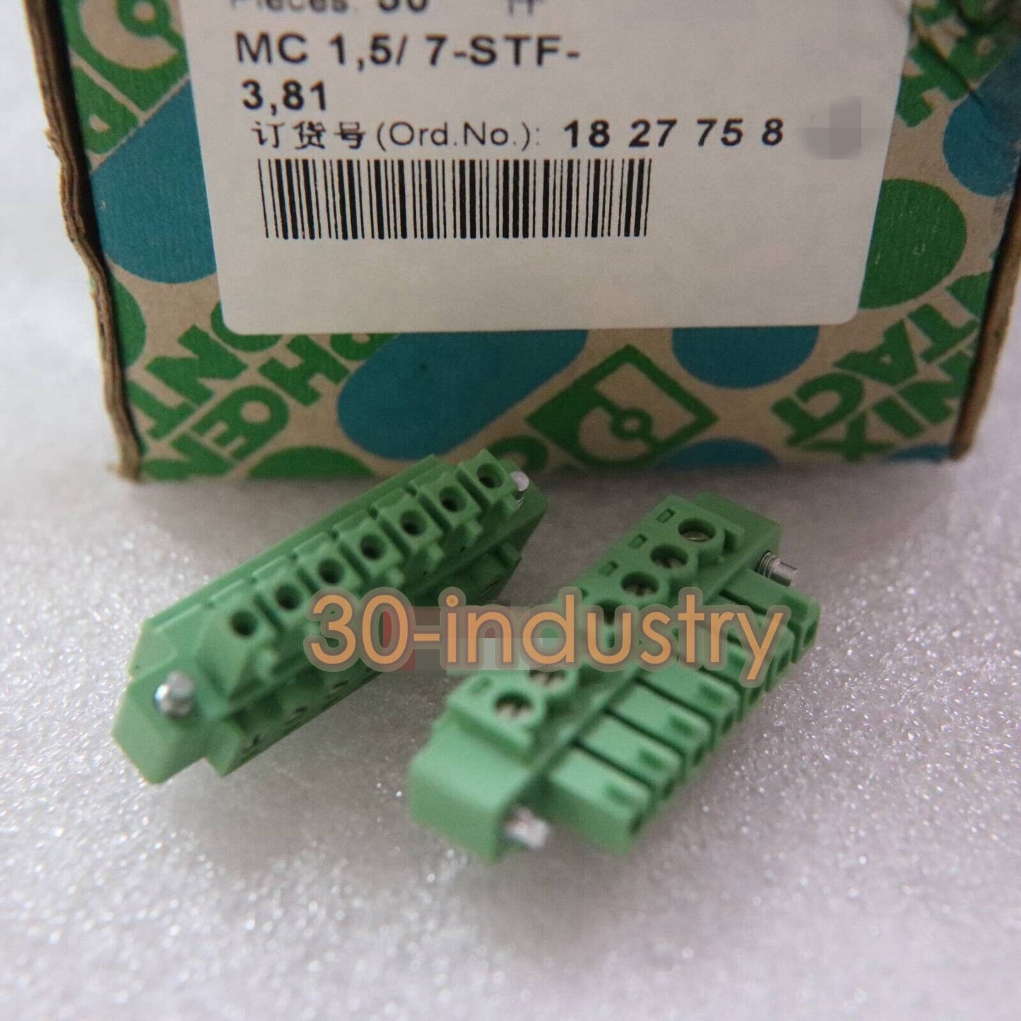 50pcs Pack Phoenix Contact MC 1.5/7-STF-3.81 Connector 1827758 - koeed