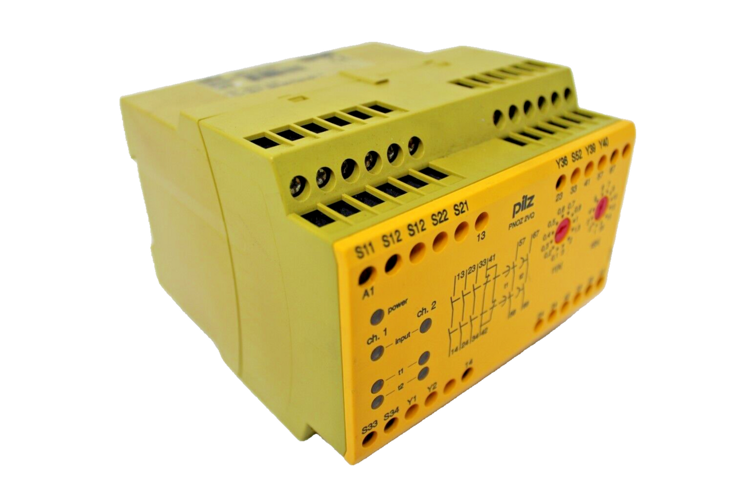 used Pilz PNOZ 2VQ 24VDC 2N/OT Safety Relay 774013 - PILZ