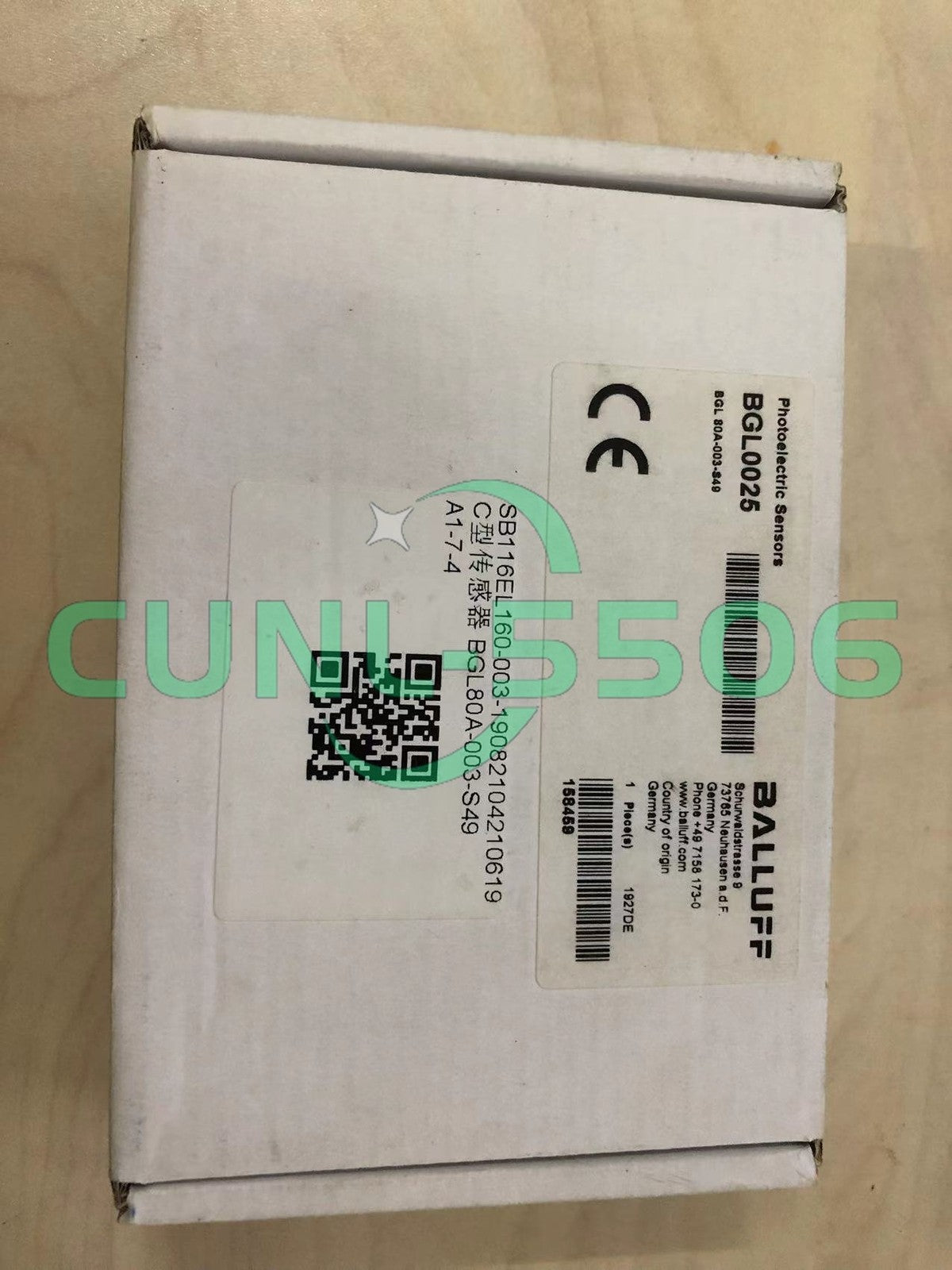 1pcs FOR Balluff trough photoelectric sensor BGL0025 BGL 80A-003-S49