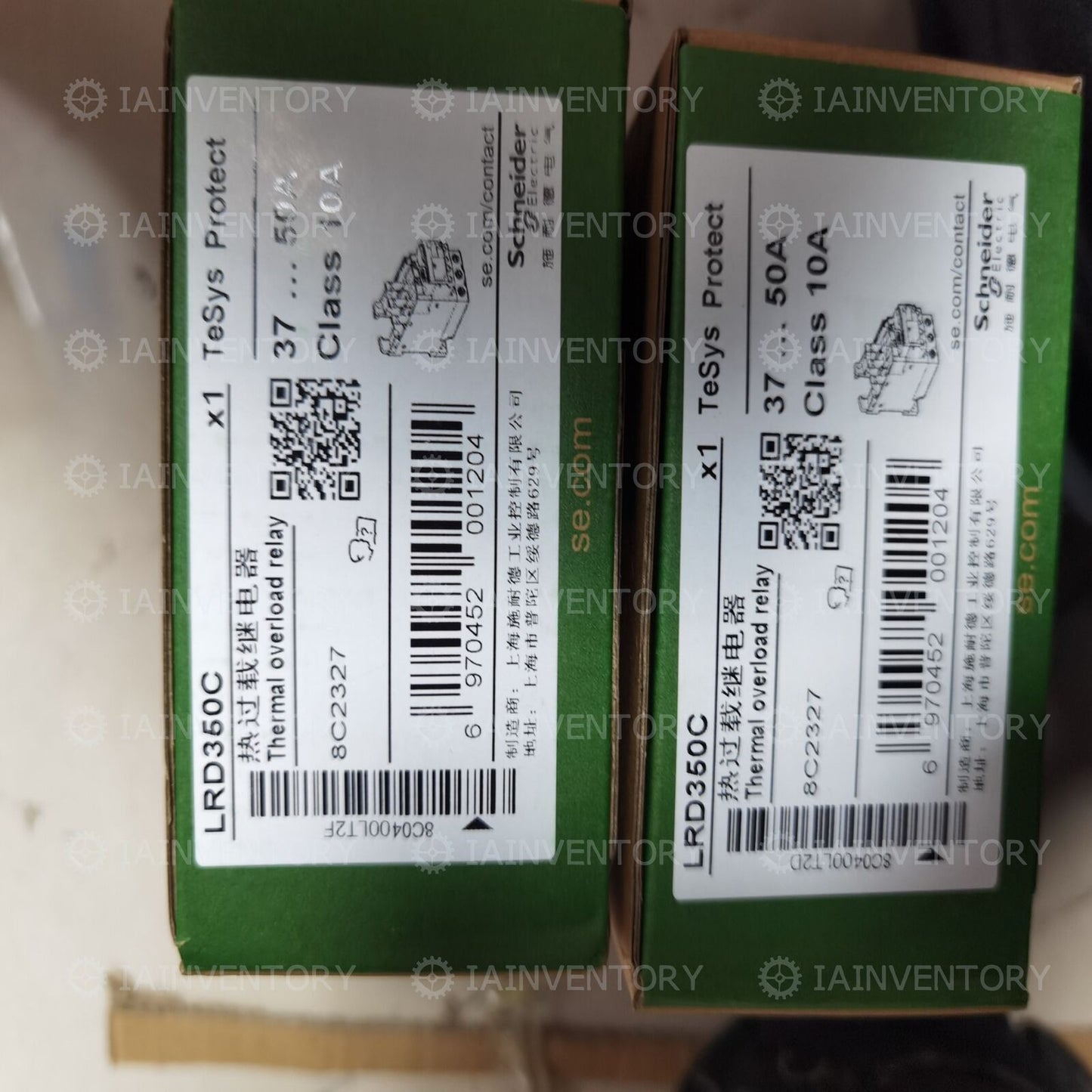 SCHNEIDER LRD350C Thermal Overload Relay 37-50A - SCHNEIDER