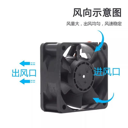 NMB 06025SS-24N-AL 6025 24V 6CM 3-Wire Inverter Cooling Fan